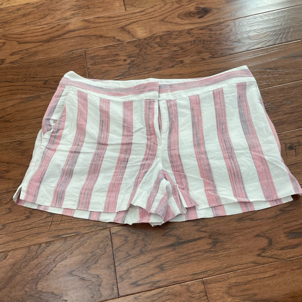 Loft linen blend shorts 12